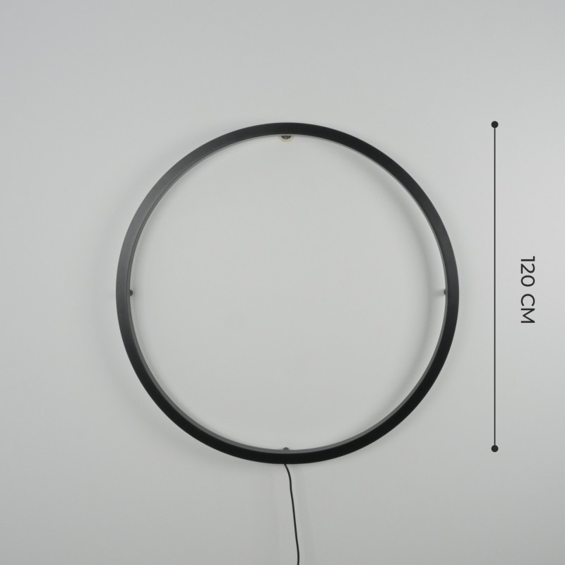 Светильник ElegantLight DZN-11115 ЧЕРНЫЙ ` D1200/H60/1/LED/40W/2800-6500K без ПДУ GUARD-LU23-12