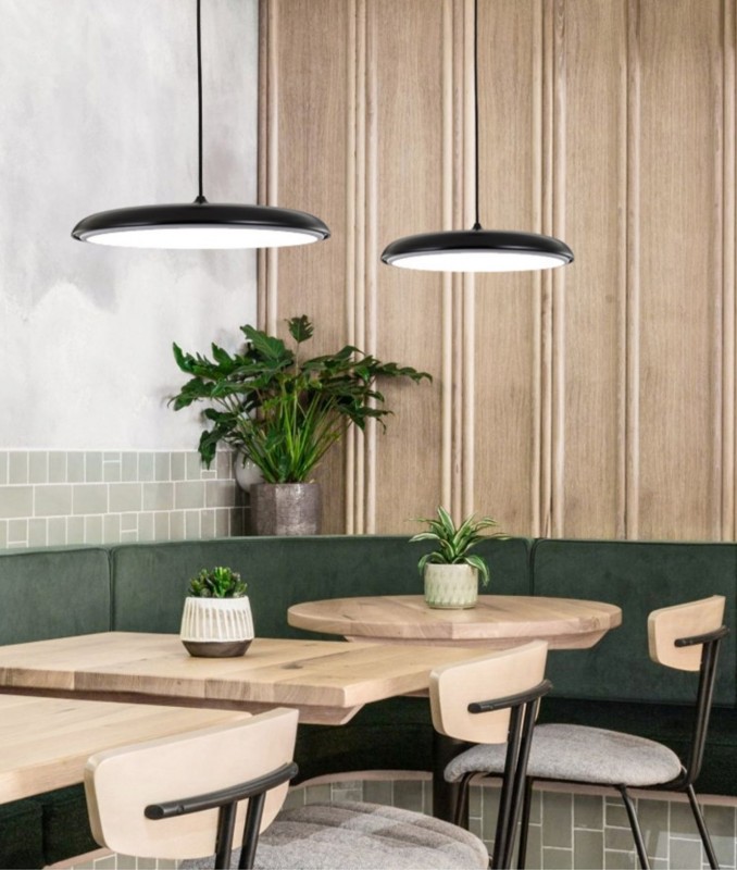 Светильник DZN-50760 ЧЕРНЫЙ D400/H1500/1/LED/24W/4500K UFFO