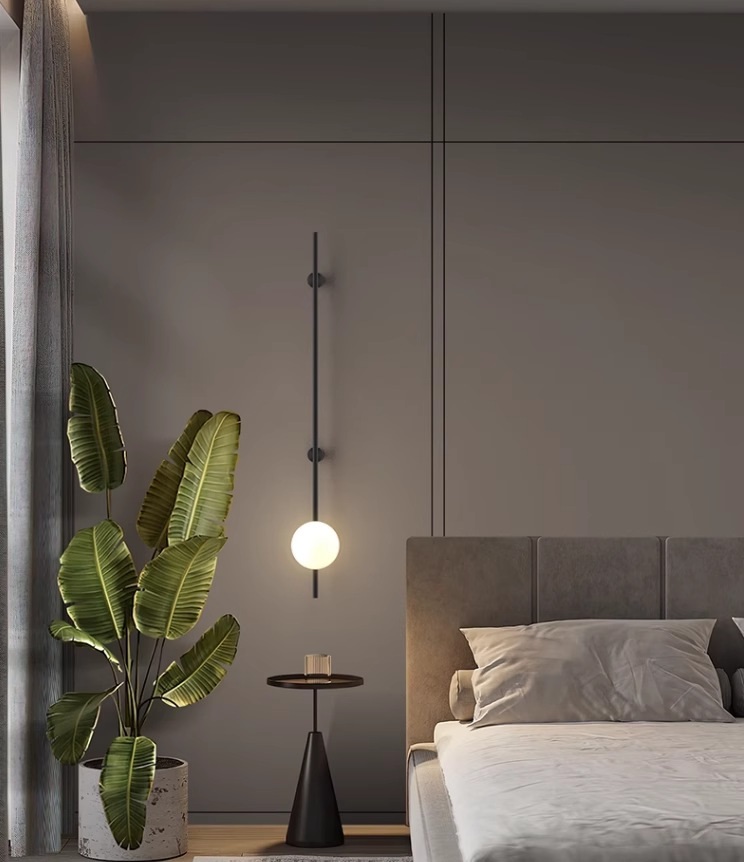 Светильник DZN-64980 ЧЕРНЫЙ ` D150*150/H1150/1/E27/40W DIRECTION