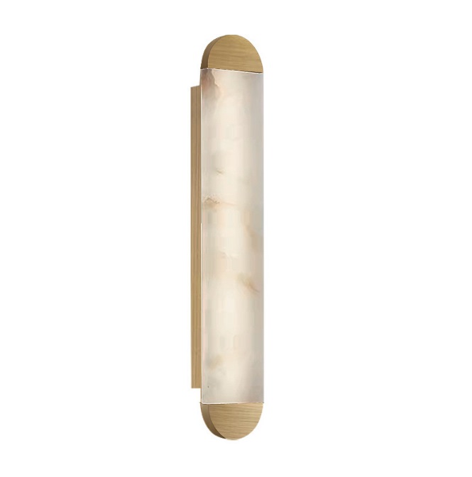 Светильник настенный DZN-52830 ЗОЛОТАЯ БРОНЗА / МРАМОР ` D120/H800/1/LED/10W/3000K ENDLESS