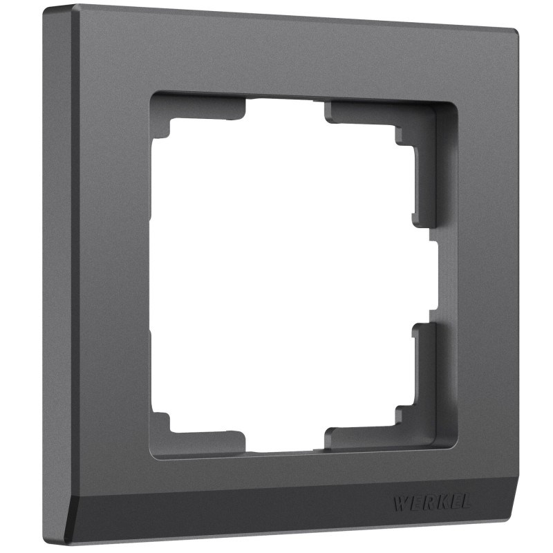 WERKEL W0011864 Рамка на 1 пост Stark (графит матовый) a063115