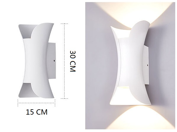 Светильник Elegant SPF-9850 WHITE/БЕЛЫЙ ` 2/LED/12W/4000-4500K 125*125*300mm SPF22-02 (1/20)