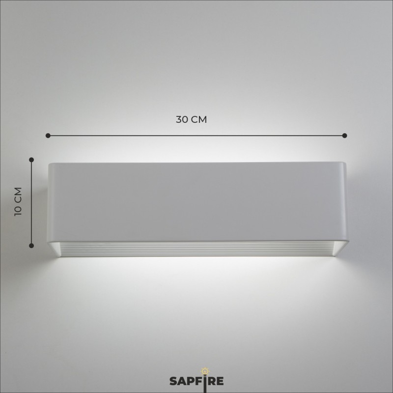 Светильник Elegant SPF-9865 WHITE/БЕЛЫЙ ` 2/LED/12W/4000-4500K 300*10*80mm SPF09