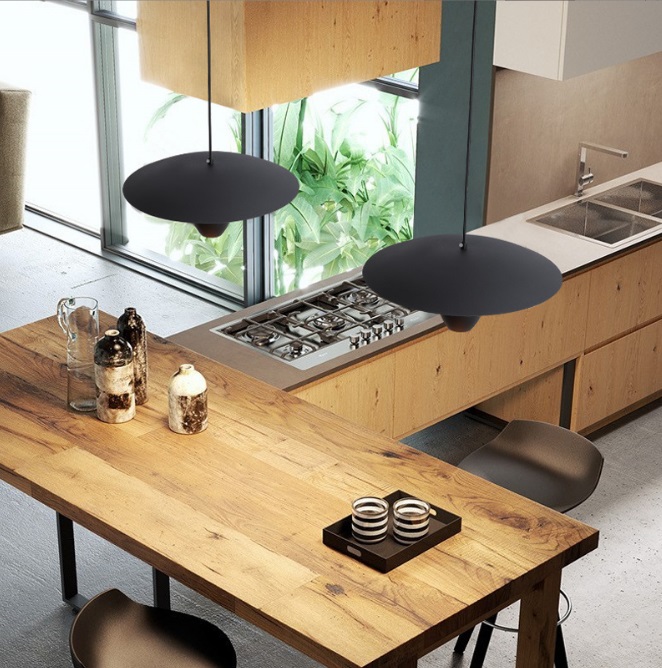 Светильник DZN- 65277 ЧЕРНЫЙ ` D400*180/H2000/1/LED//10W/3000К