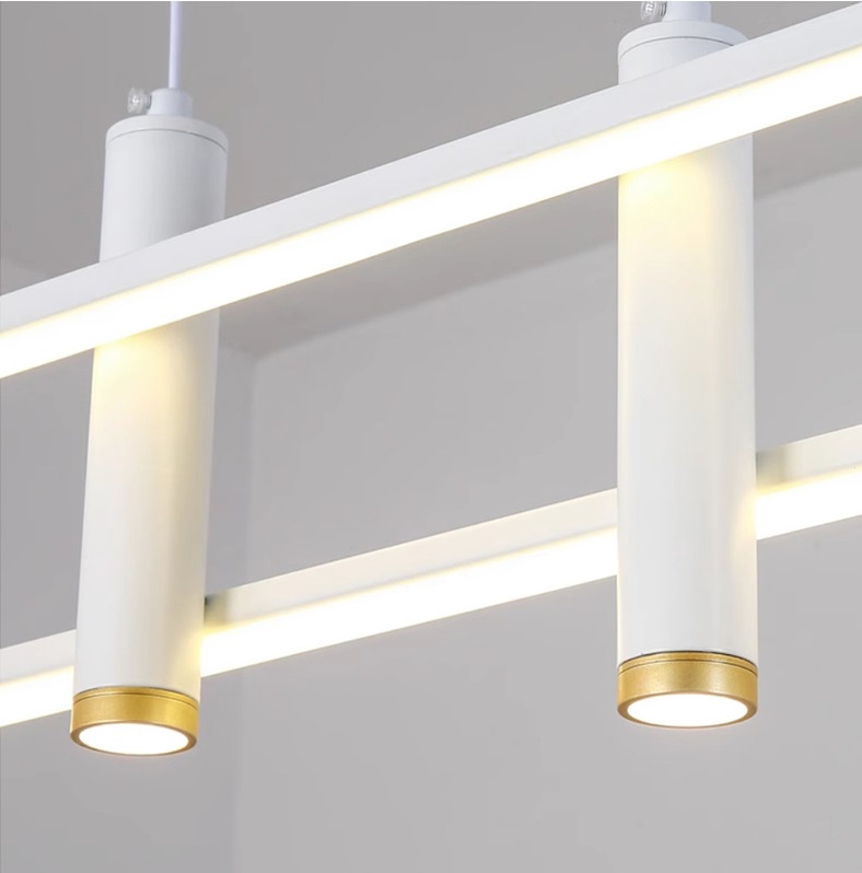 Светильник DZN-55211 БЕЛЫЙ ` D1200/H1500/2+2/LED+GU10/.W/4000K DANTE