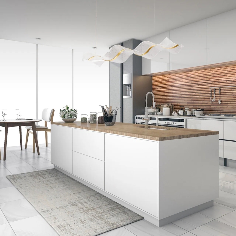 Светильник подвесной ElegantLight DZN-13502 ЗОЛОТО ` D1500*300/H1500/1/LED/80+80W звёздное небо SPRA