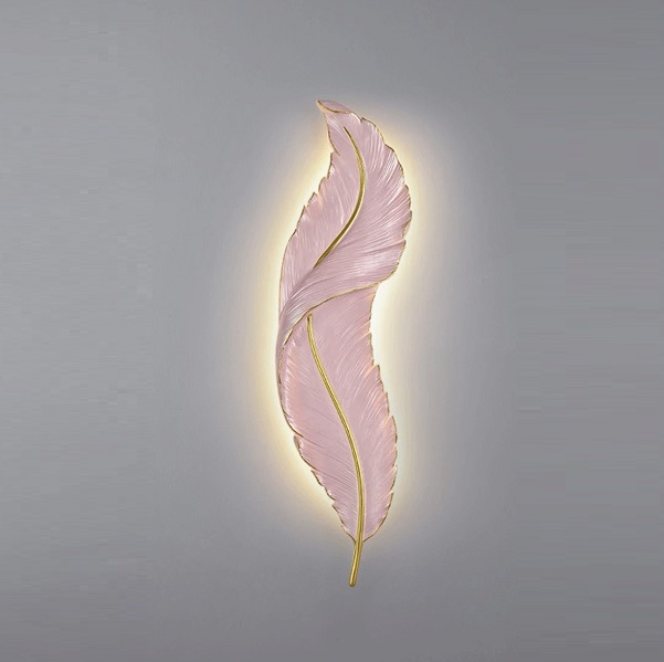 Светильник DZN-13518 РОЗОВЫЙ+ЗОЛОТО ` D450*110/H100/1/LED/12W/4000K MILANO 24-12