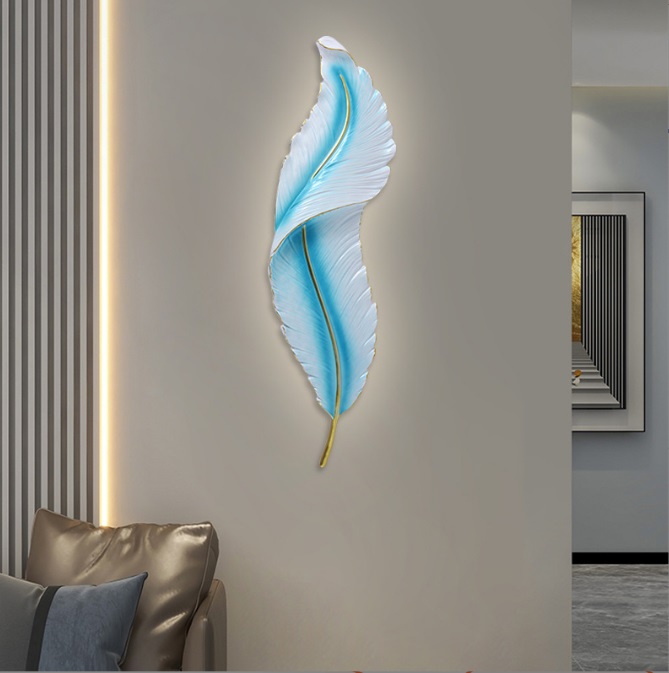 Светильник DZN-13520 ГОЛУБОЙ+ЗОЛОТО ` D450*110/H100/1/LED/12W/4000K MILANO