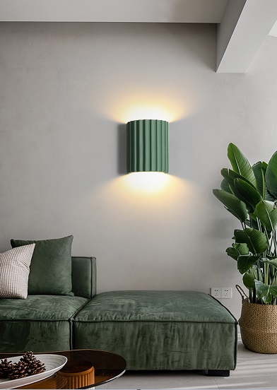 Светильник DZN-13531 ЗЕЛЁНЫЙ ` D165*140/H80/2/G9/10W/4500K ATLANT