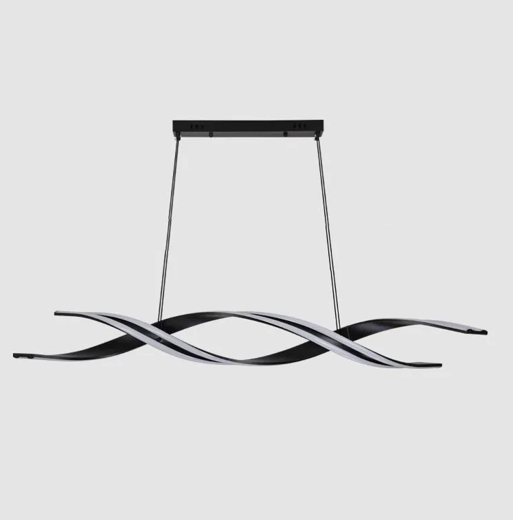 Светильник ElegantLight DZN-13541 ЧЕРНЫЙ ` D1200/H1500/2/LED/40W/4500K ZEUS 24-09