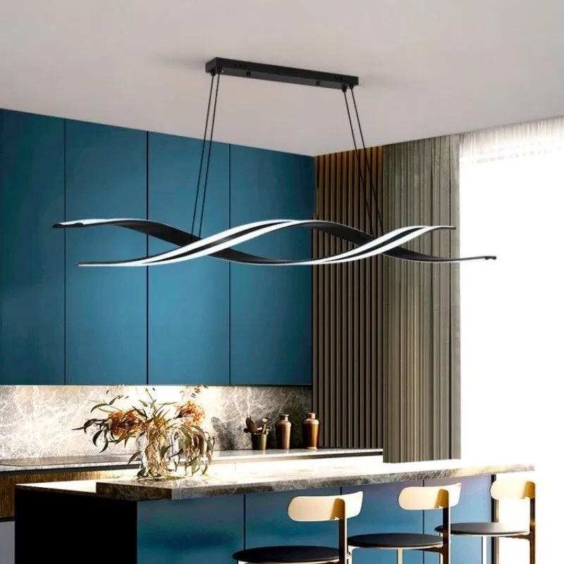 Светильник ElegantLight DZN-13541 ЧЕРНЫЙ ` D1200/H1500/2/LED/40W/4500K ZEUS 24-09