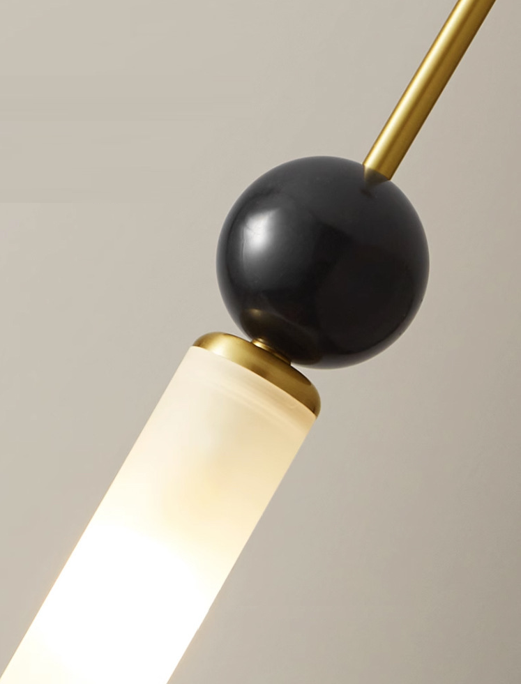 Светильник настенный ElegantLight DZN-13571 ЗОЛОТО + ЧЕРНЫЙ МРАМОР ` D90/H220/1/E14/10W