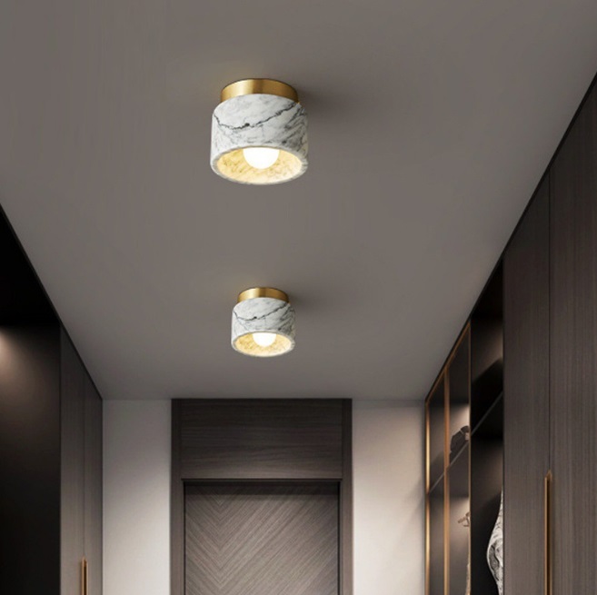 Светильник DZN-13582 БЕЛЫЙ МРАМОР ` D150/H100/1/E27/40W MARBLE