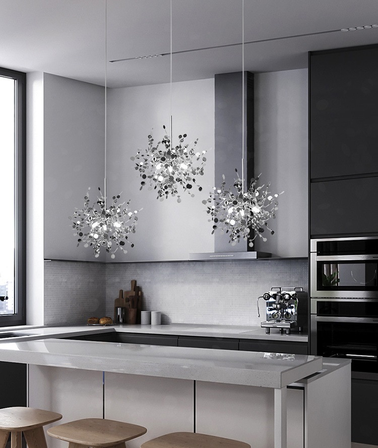 Светильник DZN-13586 РОМ ` D1100/H2000/9/G9/5W ARGENT