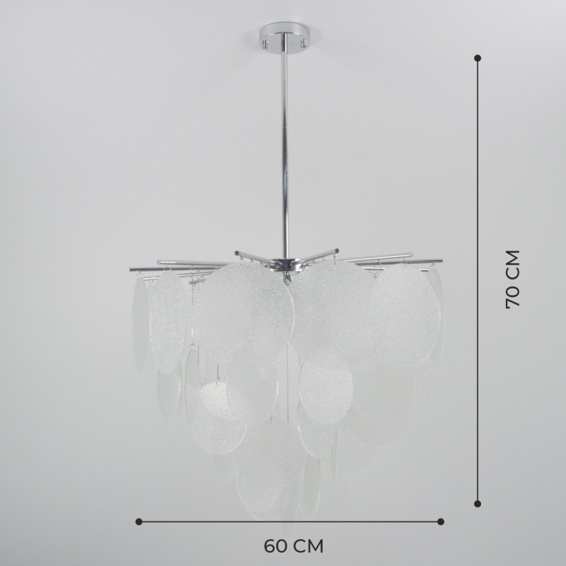 Светильник CP.7009 СHROME/РОМ ` D700/H600/6/E14/40W AWAR DZN22-05